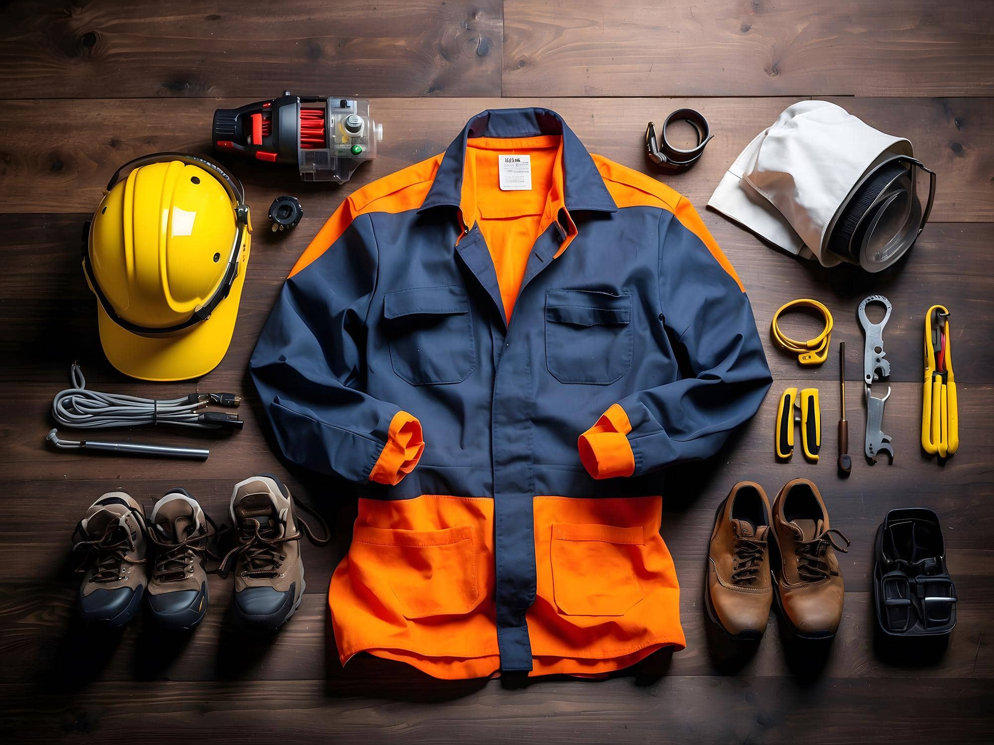 ropa y accesorios de trabajo
